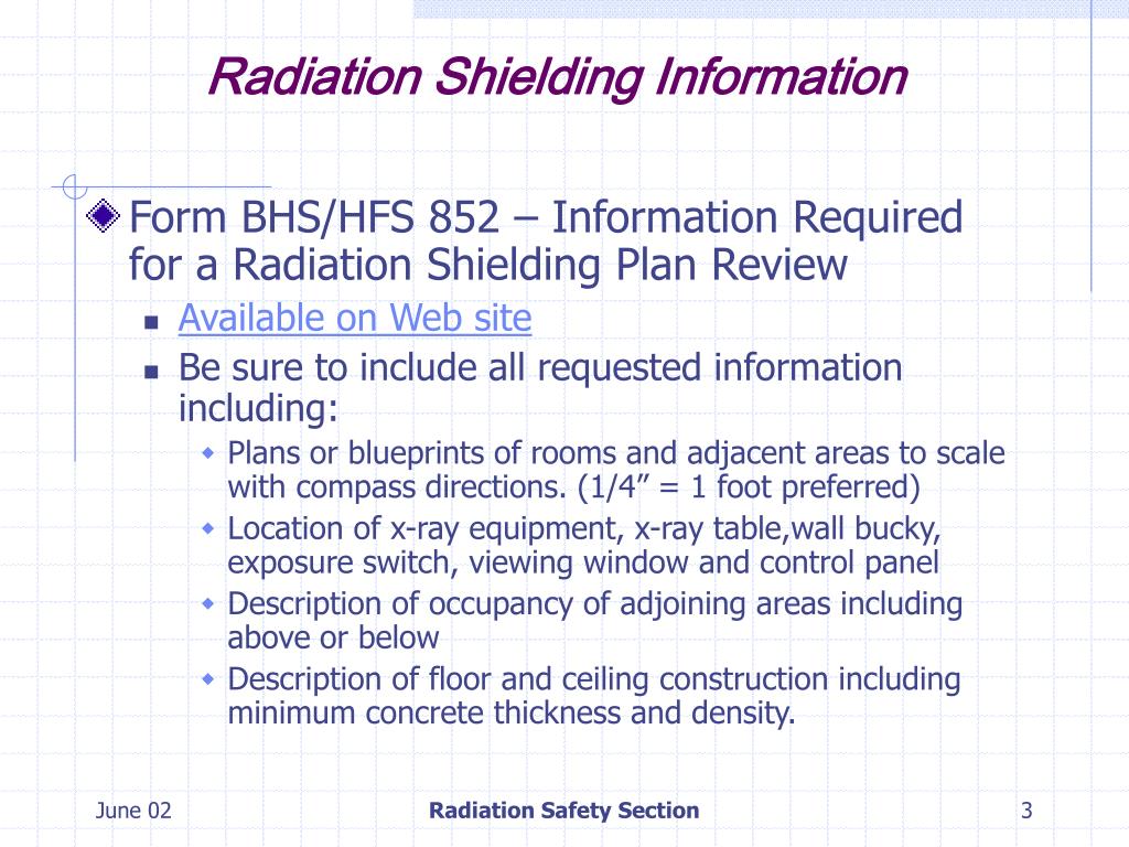 PPT Radiation Shielding Information and Guidance PowerPoint
