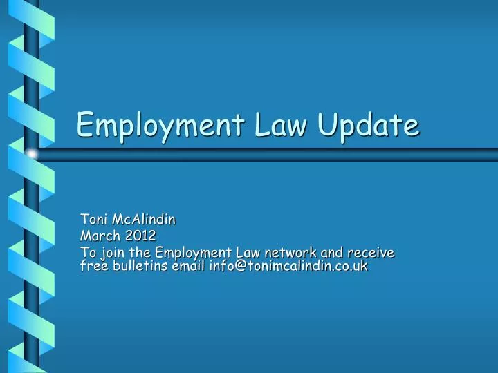 employment law update n.