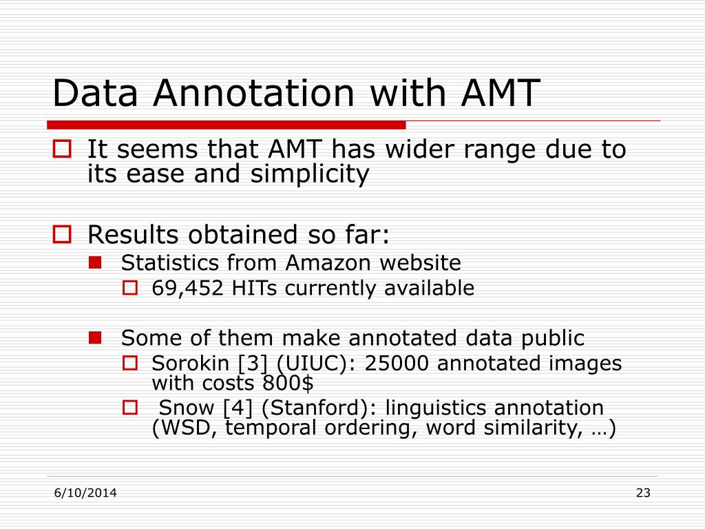 data annotation means