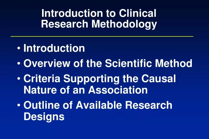 research methodology for medical students ppt
