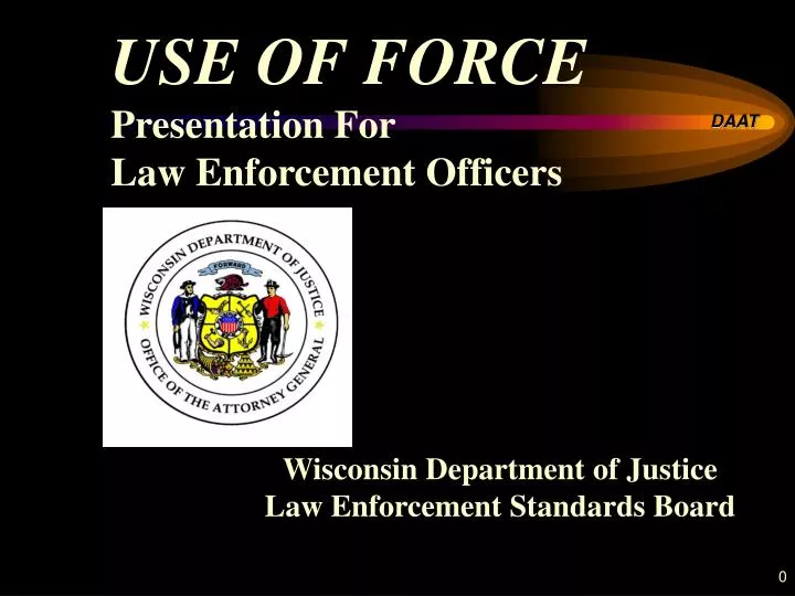 presentation on use of force