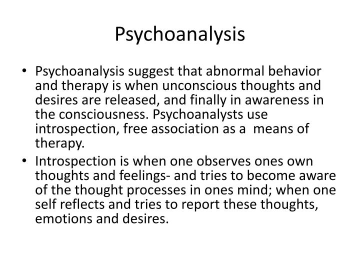 PPT Psychoanalytic Theory PowerPoint Presentation ID1360980
