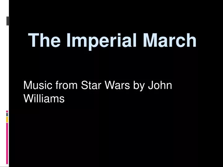 the imperial march n.