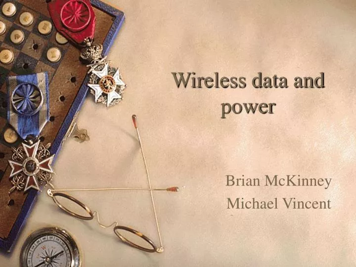 wireless data and power n.
