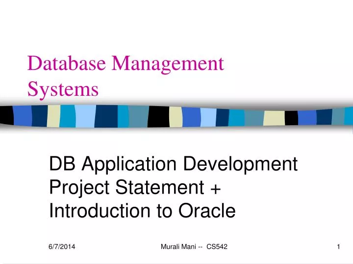 PPT - Database Management Systems PowerPoint Presentation, free ...