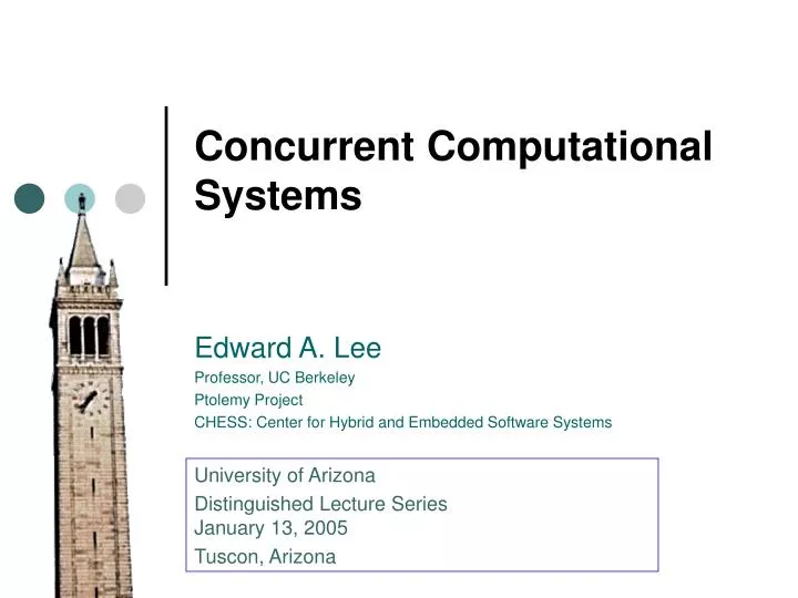 PPT - Concurrent Computational Systems PowerPoint Presentation, free ...