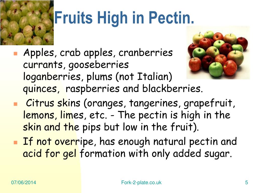 Is Fruit Pectin Bad For You at Thelma Beck blog