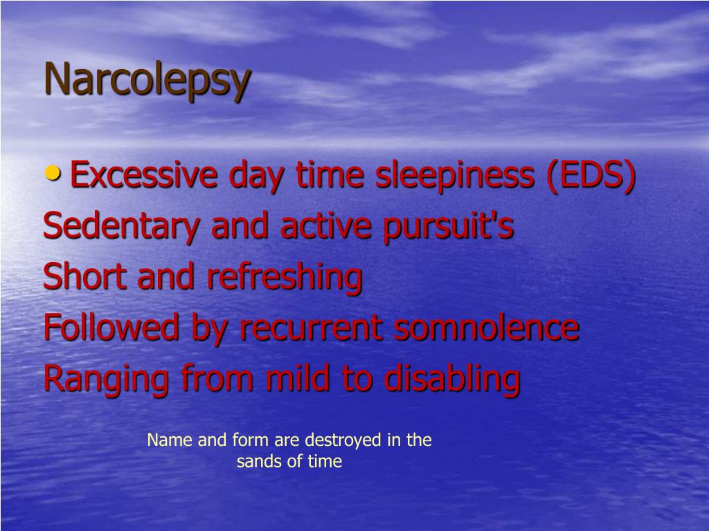 mild narcolepsy without cataplexy