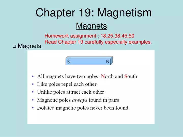 chapter 19 magnetism n.