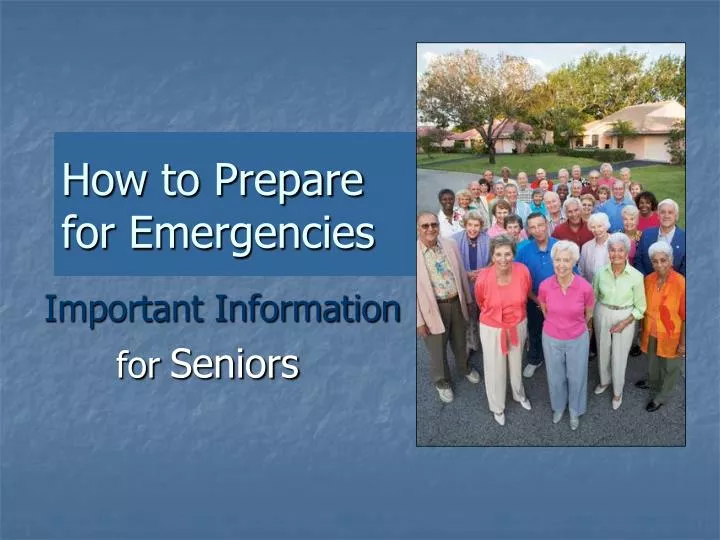 how to prepare for emergencies n.