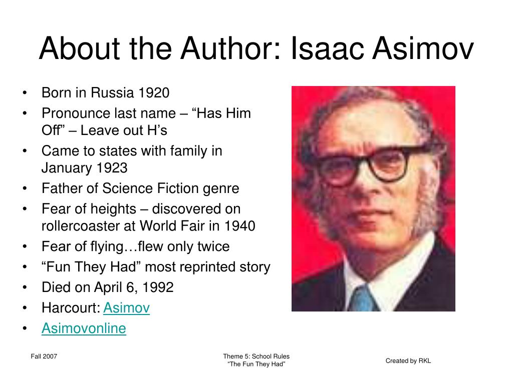biography of isaac asimov in english