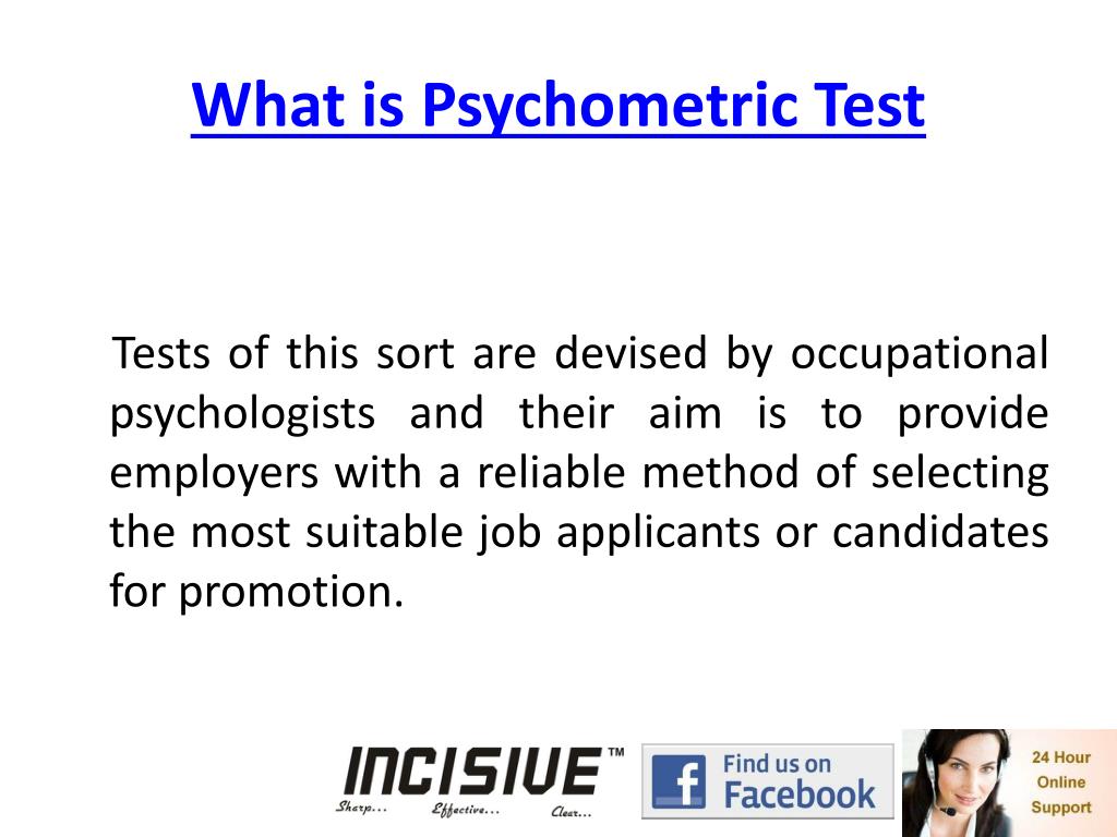 PPT - what is psychometric test PowerPoint Presentation, free download -  ID:136910