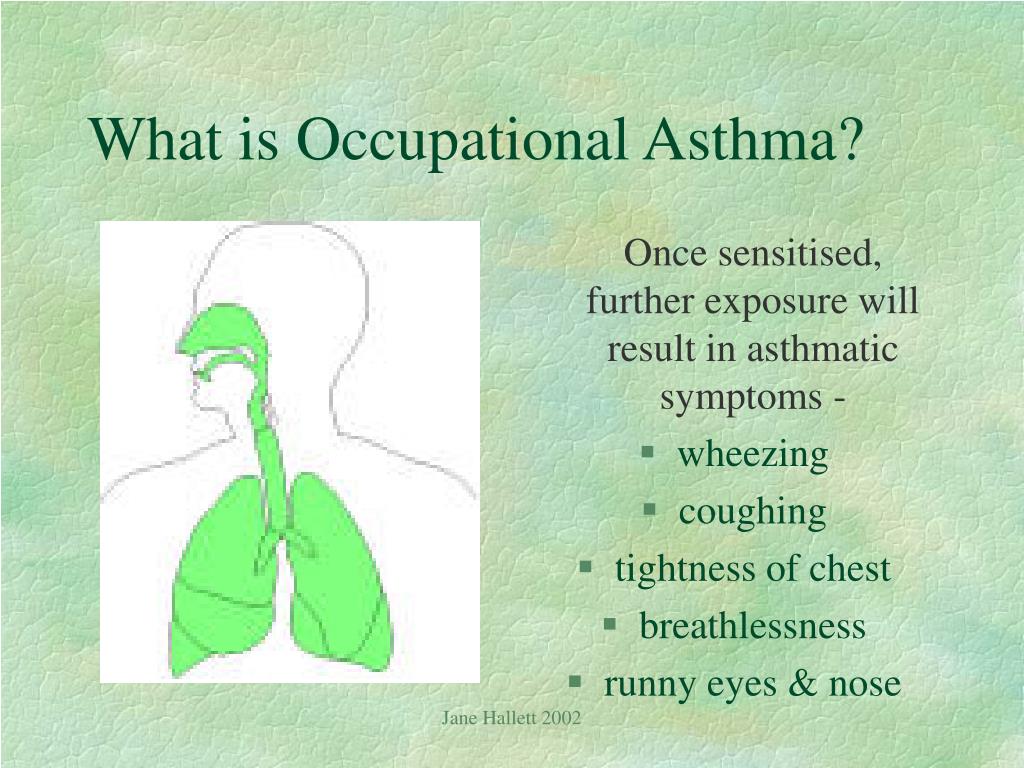 occupational asthma essay