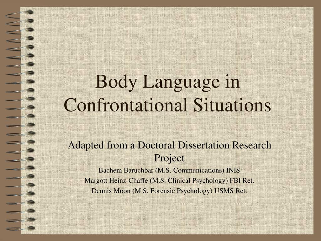 body language research paper