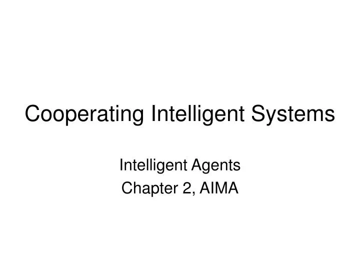 intelligent agents research papers The increasing importance of intelligent agents and their impact on industry/business worldwide is well documented through academic research papers and industrial reports. intelligent agents research papers The increasing importance of intelligent agents and their impact on industry/business worldwide is well documented through academic research papers and industrial reports.