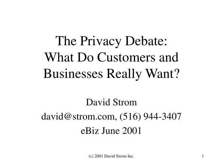 internet privacy pro argument internet privacy pro argument