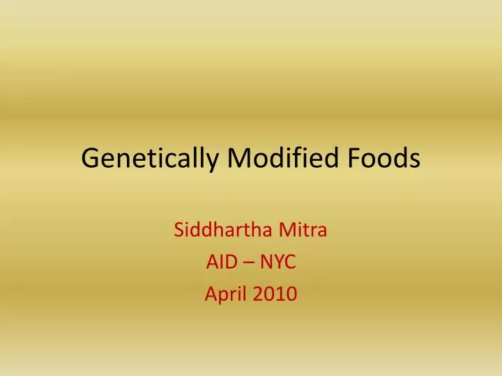 Ppt Genetically Modified Foods Powerpoint Presentation Free Download Id1373781 7465