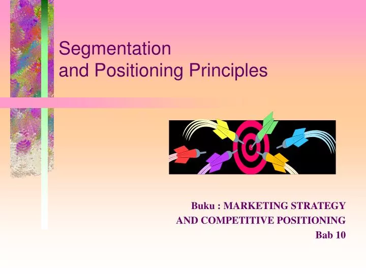 segmentation and positioning principles n.