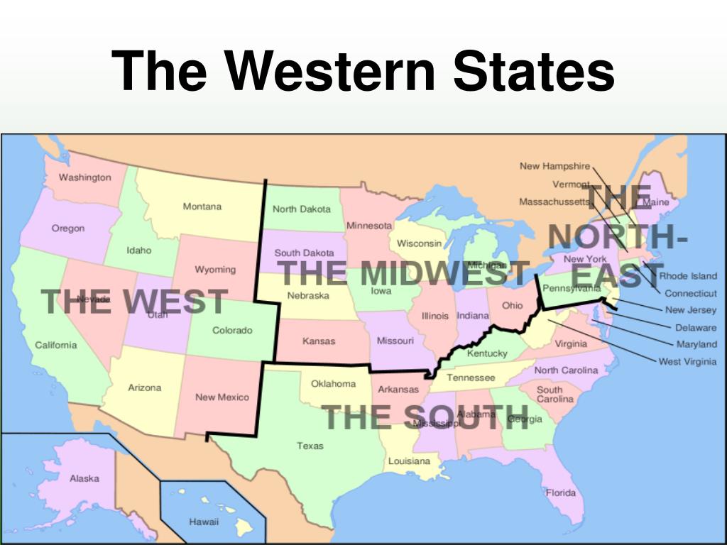 PPT - The Western States PowerPoint Presentation, free download - ID:1377782