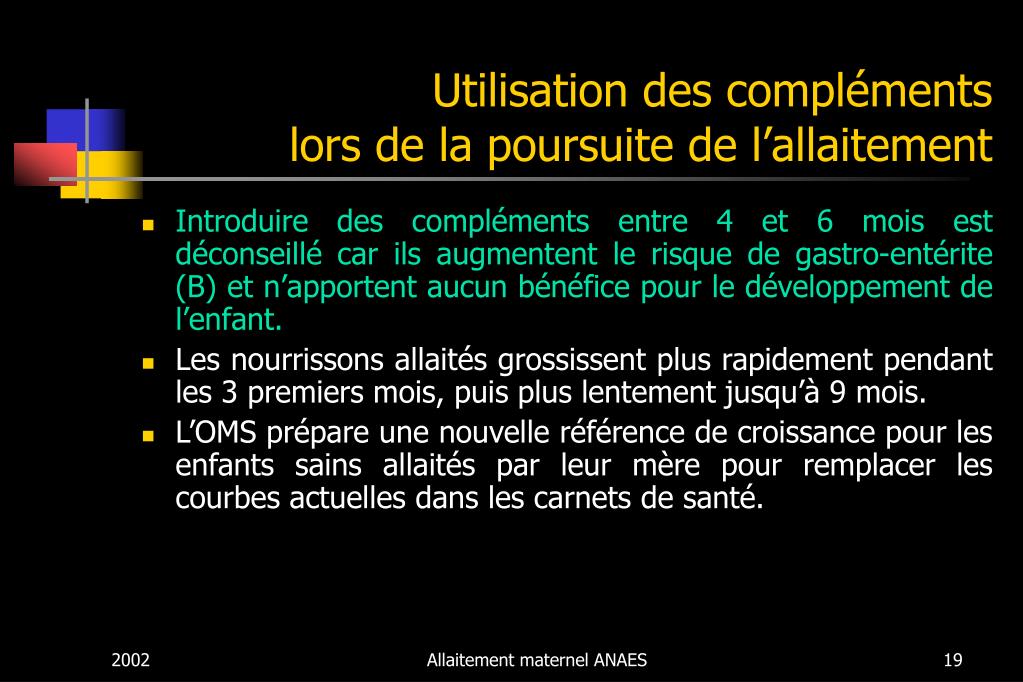 Ppt Allaitement Maternel Mise En œuvre Et Poursuite Dans Les Six Premiers Mois De Vie De L Enfant Powerpoint Presentation Id