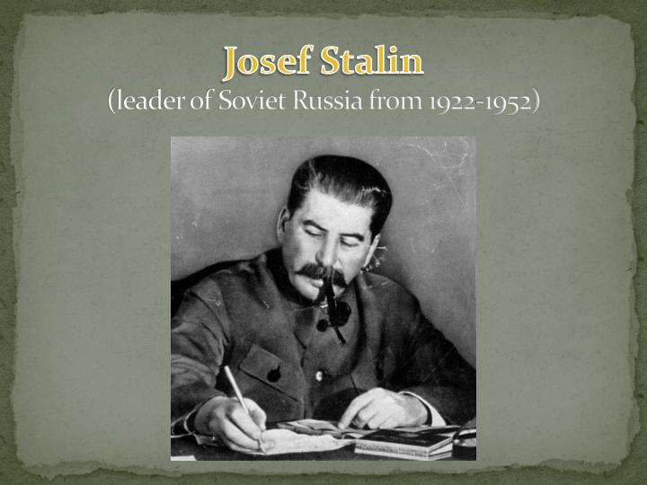 joseph stalin leadership essay Charisma leader-joseph stalin charismatic leader is a person that has the power to induce the people to follow him they seem to be endowed with a special charm that will gain the trust and admiration of those that follow them. joseph stalin leadership essay Charisma leader-joseph stalin charismatic leader is a person that has the power to induce the people to follow him they seem to be endowed with a special charm that will gain the trust and admiration of those that follow them.