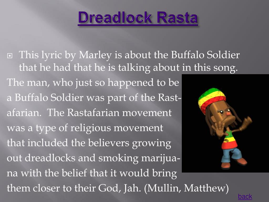 ventura99: Buffalo Soldier Lyrics And Song