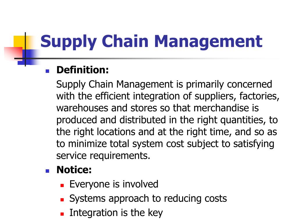 What Is Supply Chain Management Definition And Introduction Aims Uk My 