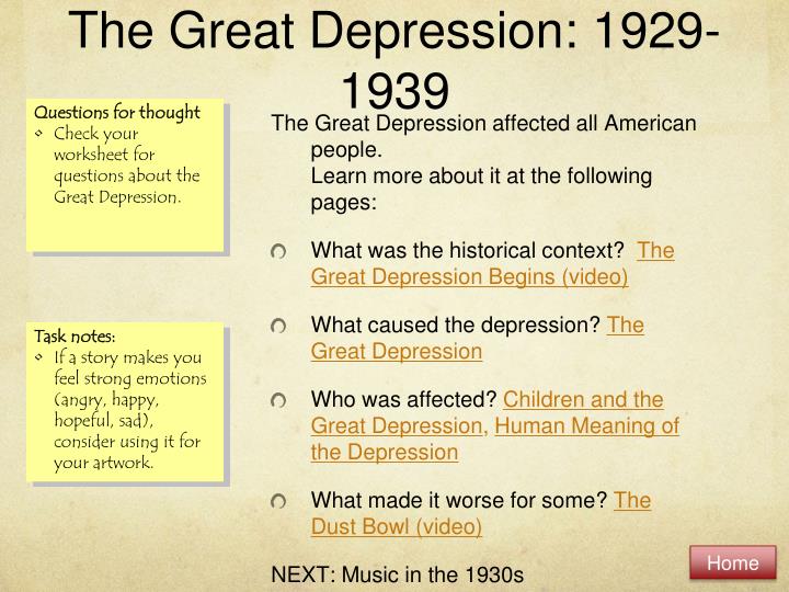 33 The Great Depression Begins Worksheet Answers - Worksheet Resource Plans