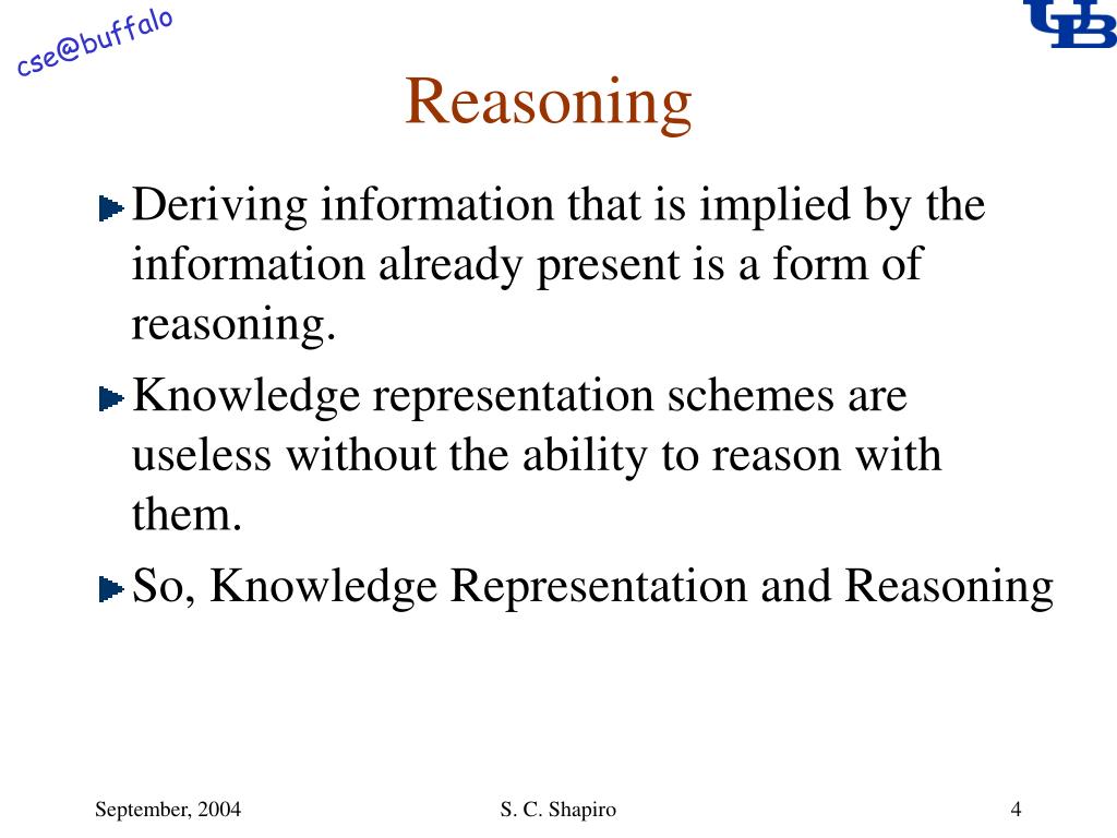 PPT - Symbolic Representation and Reasoning an Overview PowerPoint ...