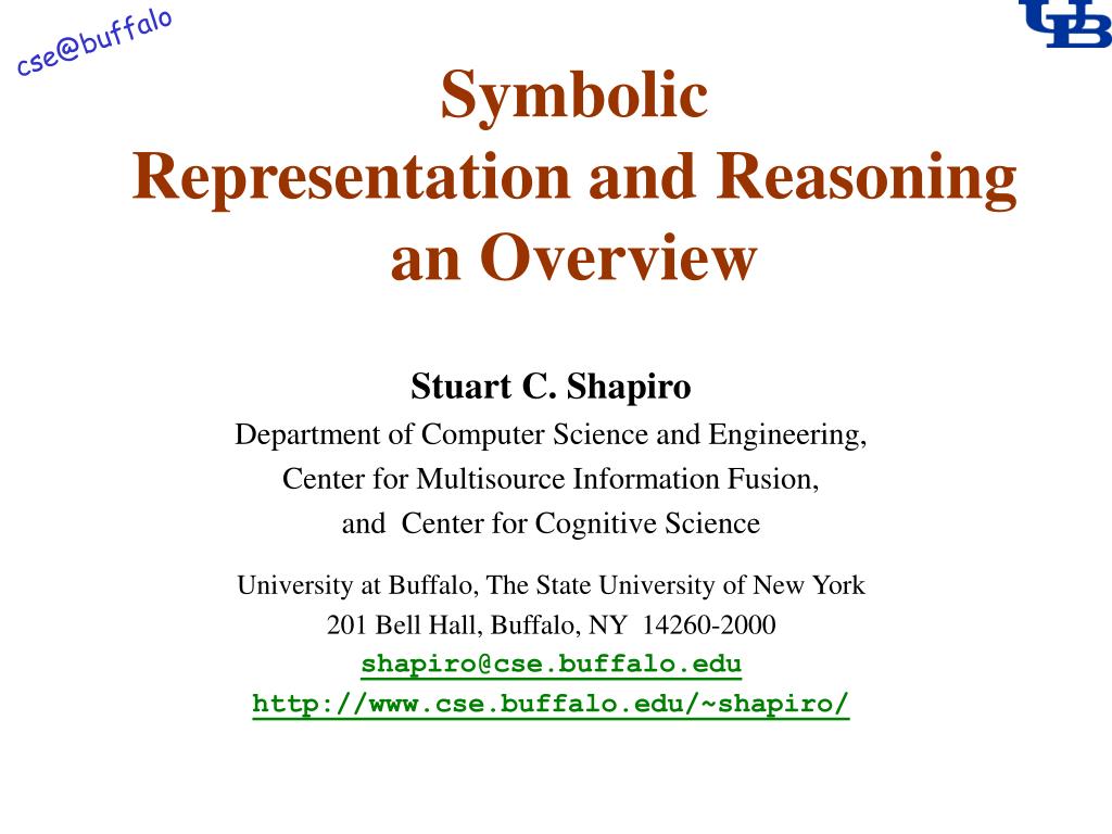 theory of symbolic representation in problem solving