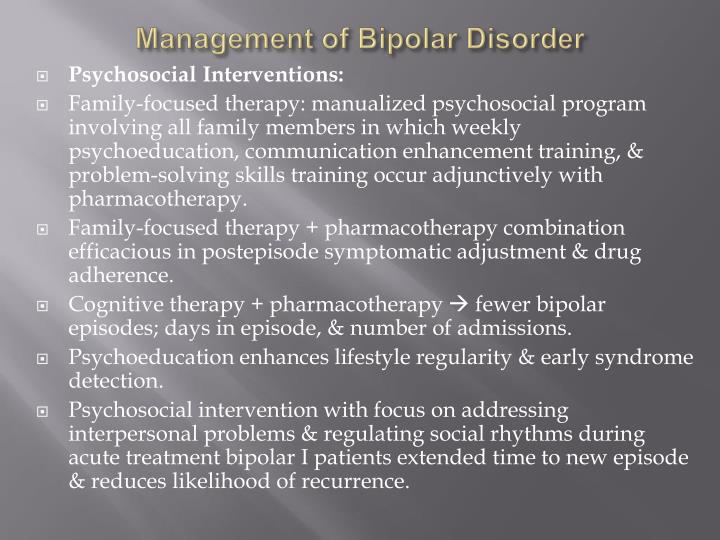 problem solving skills bipolar