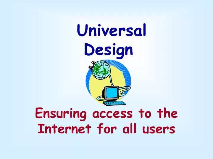 universal design n.