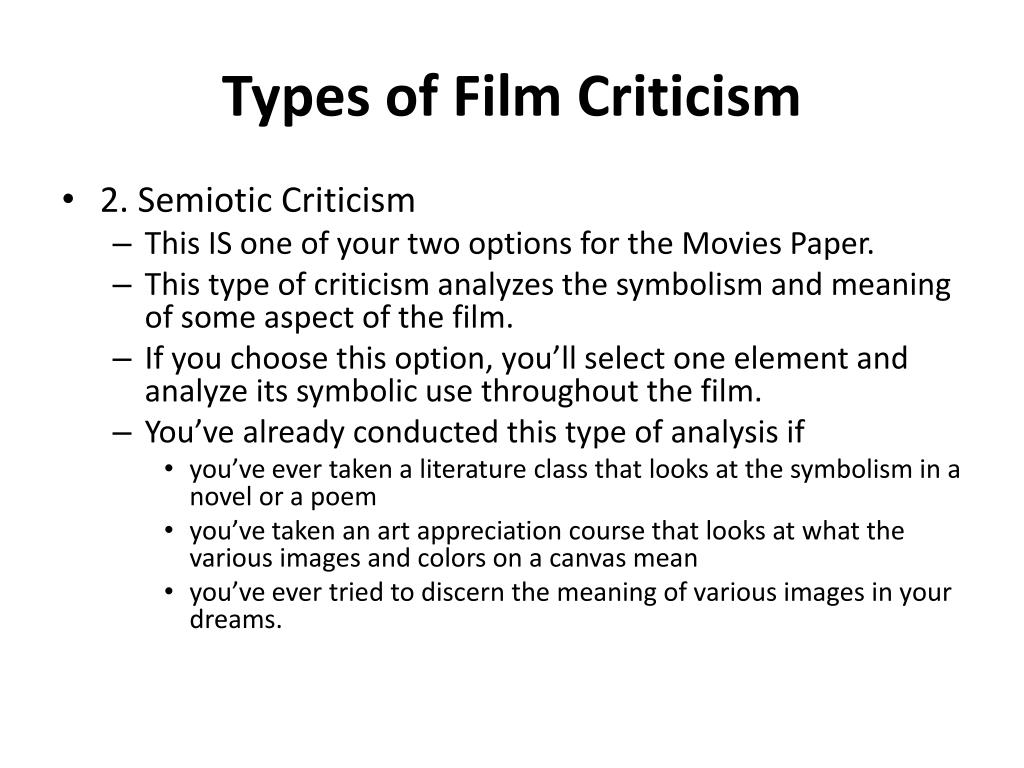 what is film critic meaning
