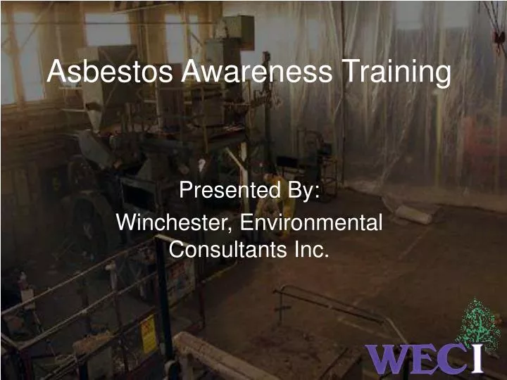asbestos awareness training n.