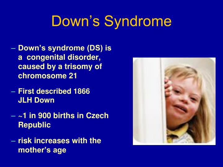 Prenatal screening of Down's Syndrome in the first trimester