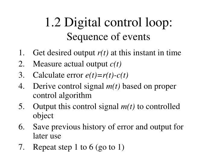 PPT Computer Controlled System ELE3105/70520 PowerPoint Presentation