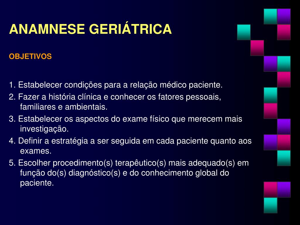 A Importância da anamnese e do e Importância da anamnes e do exame