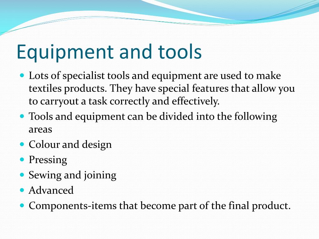 Sewing Tools Powerpoint