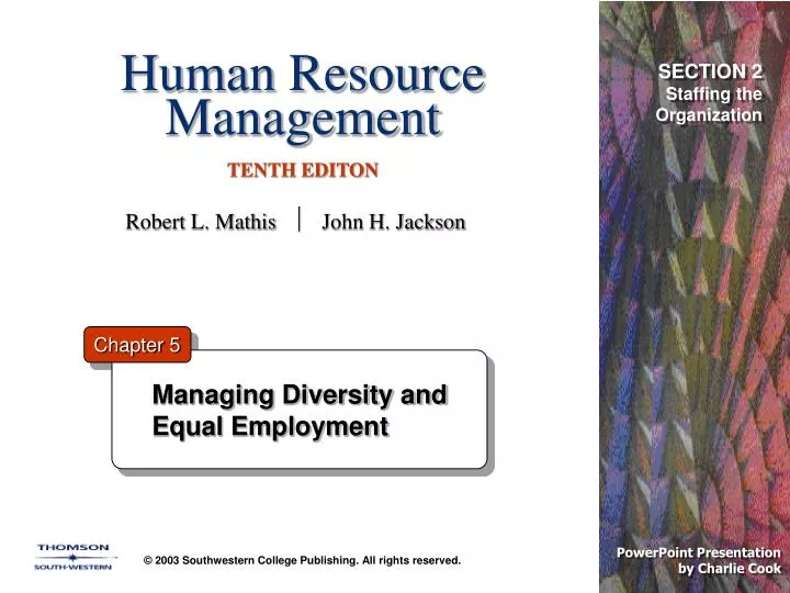 human resource management tenth editon n.