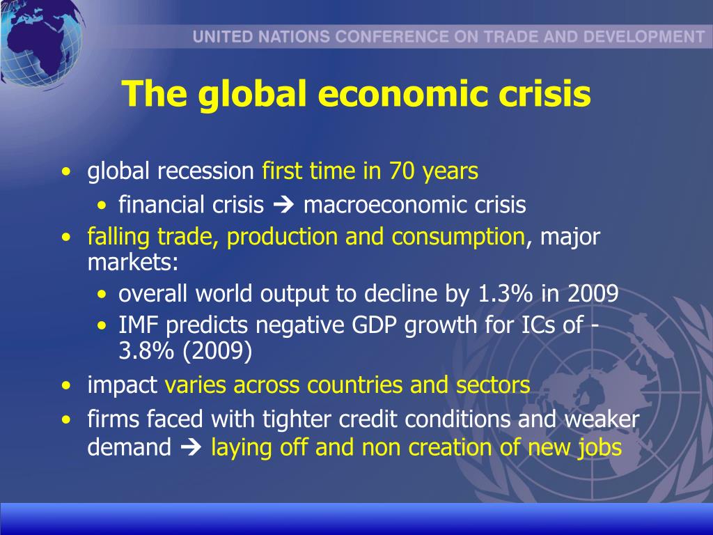 PPT - The Financial Crisis and its Impact on the Services sector ...