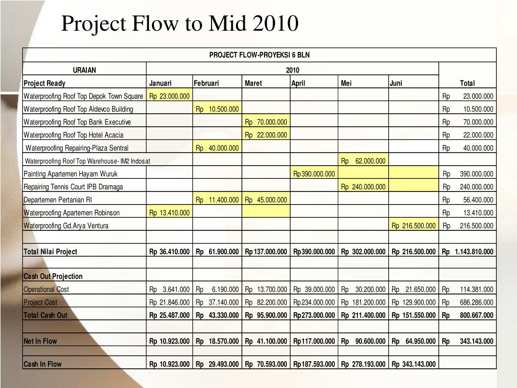 Program flow. Flow Project.