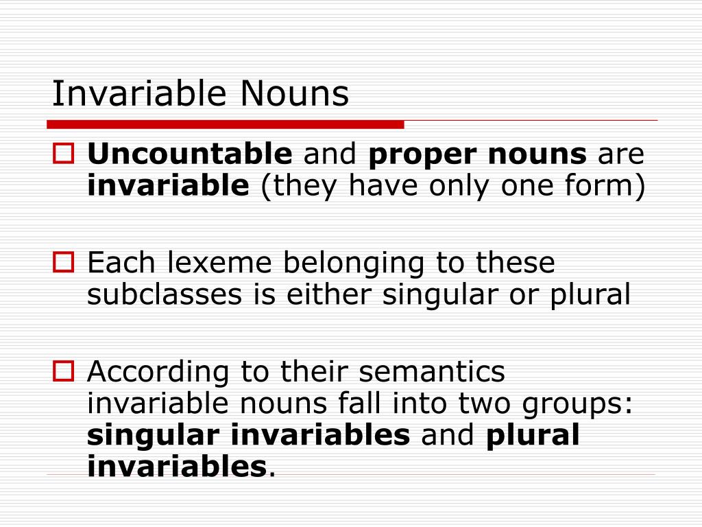 Ppt The Number Of Nouns Powerpoint Presentation Free Download