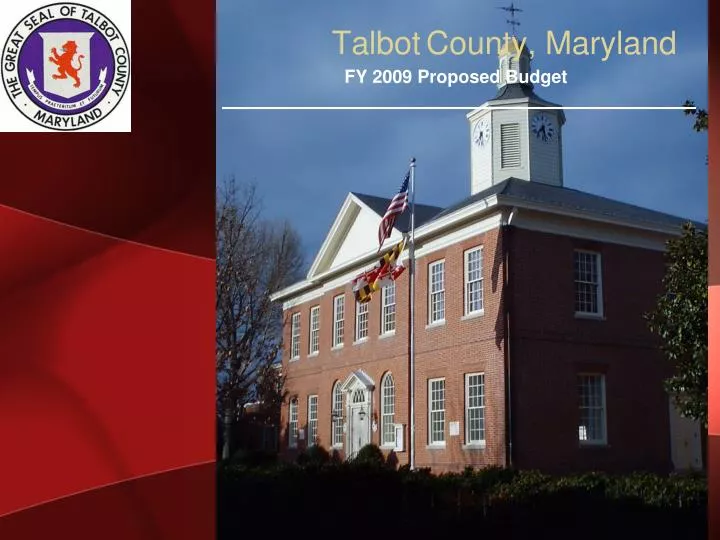 PPT Talbot County, Maryland PowerPoint Presentation, free download