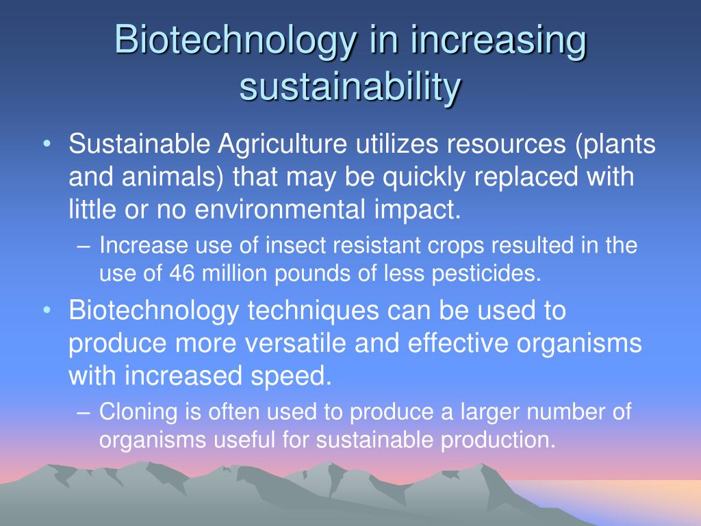 PPT Environmental Science and Biotechnology PowerPoint Presentation, free download ID1390088