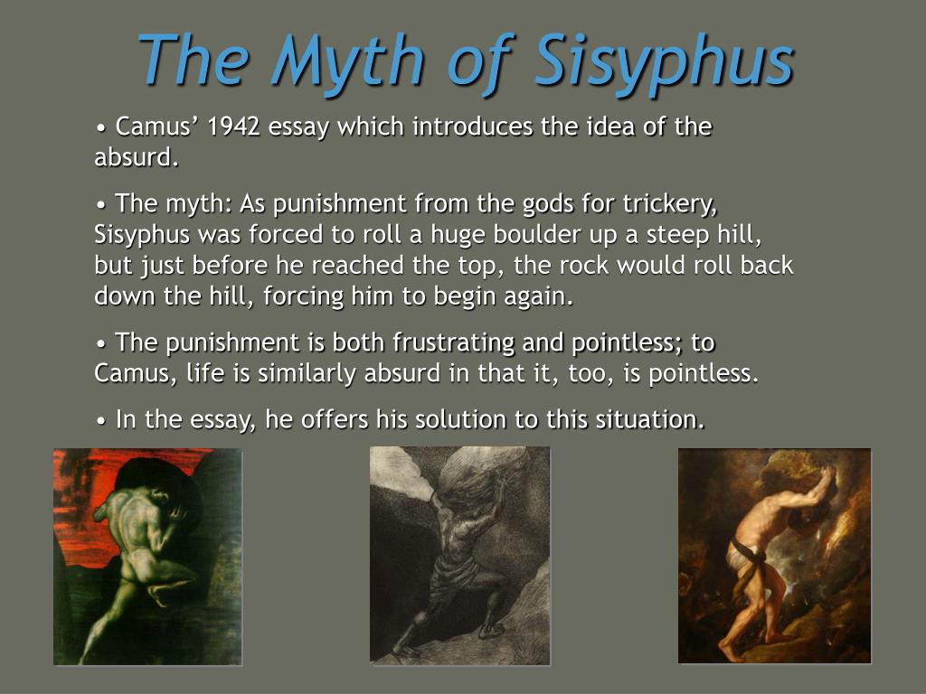 the myth of sisyphus essay the myth of sisyphus essay