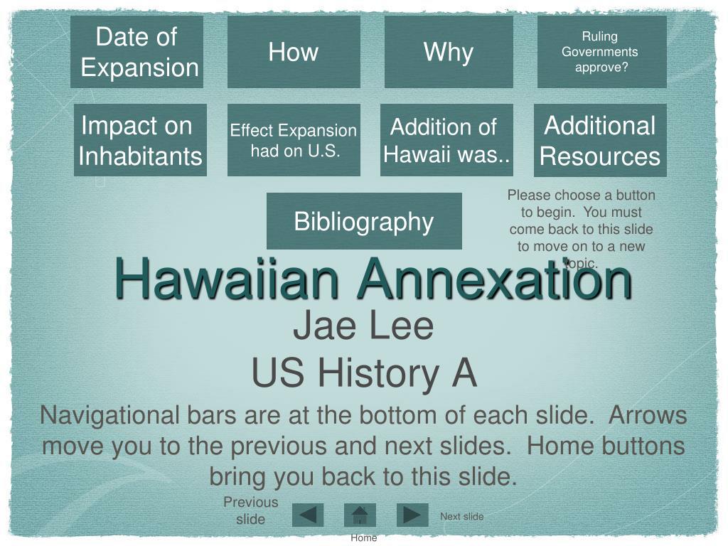 PPT - Hawaiian Annexation PowerPoint Presentation, free download - ID:1390542