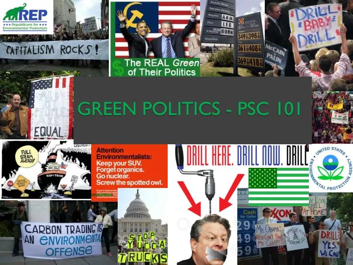 green politics psc 101 n.