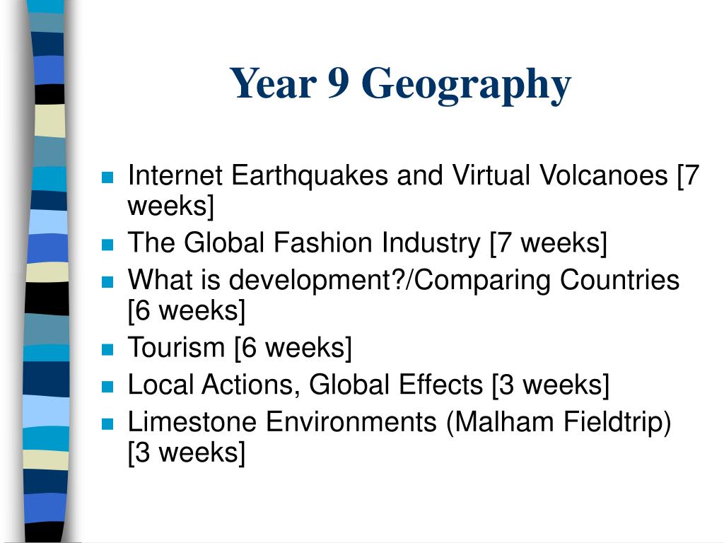 PPT Year 9 Geography PowerPoint Presentation, free download ID1390832