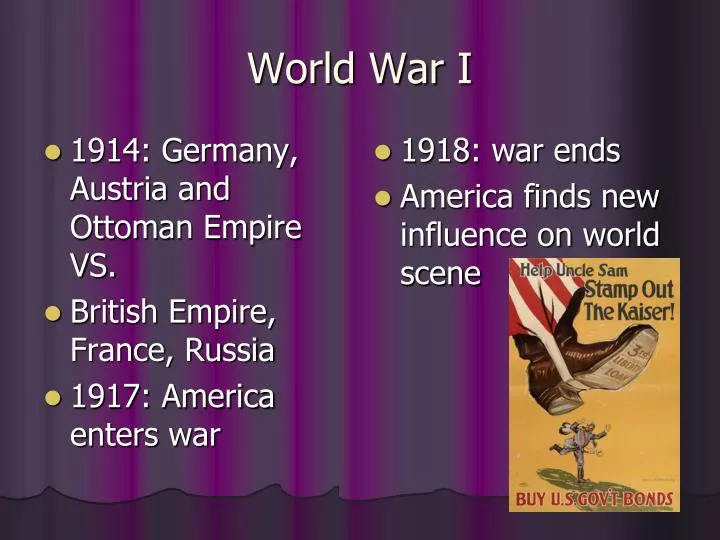 PPT World War I PowerPoint Presentation Free Download ID 1392317 ppt-world-war-i-powerpoint-presentation-free-download-id-1392317