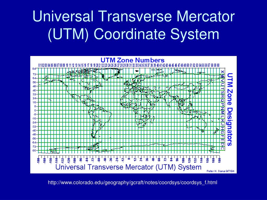 Buscar coordenadas utm